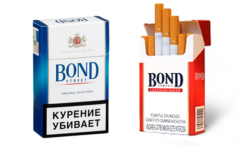 Лучшие сигареты в России. Bond